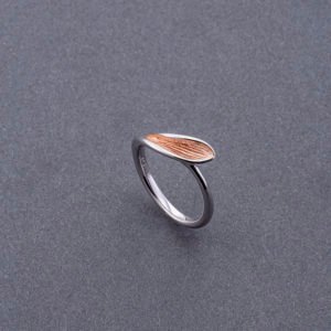Bague "Feuille de cerisier"