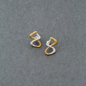 Boucles d'oreilles "Huit infini"