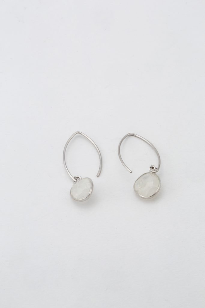 Boucles d'oreilles "Pierre de Lune"