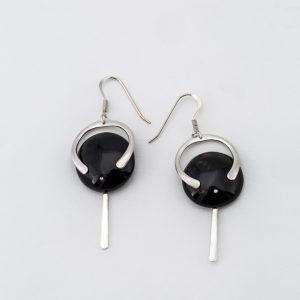 Boucles d'oreilles "Pampille et Corne"