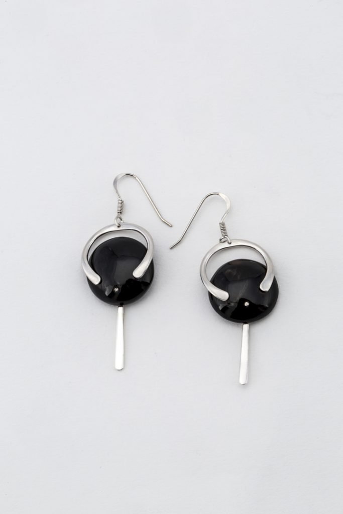Boucles d'oreilles "Pampille et Corne"