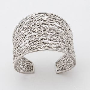 Bracelet "Tissage de nœuds en huit"