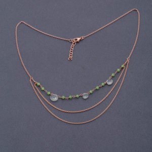Collier "Pluie de Calcédoines"