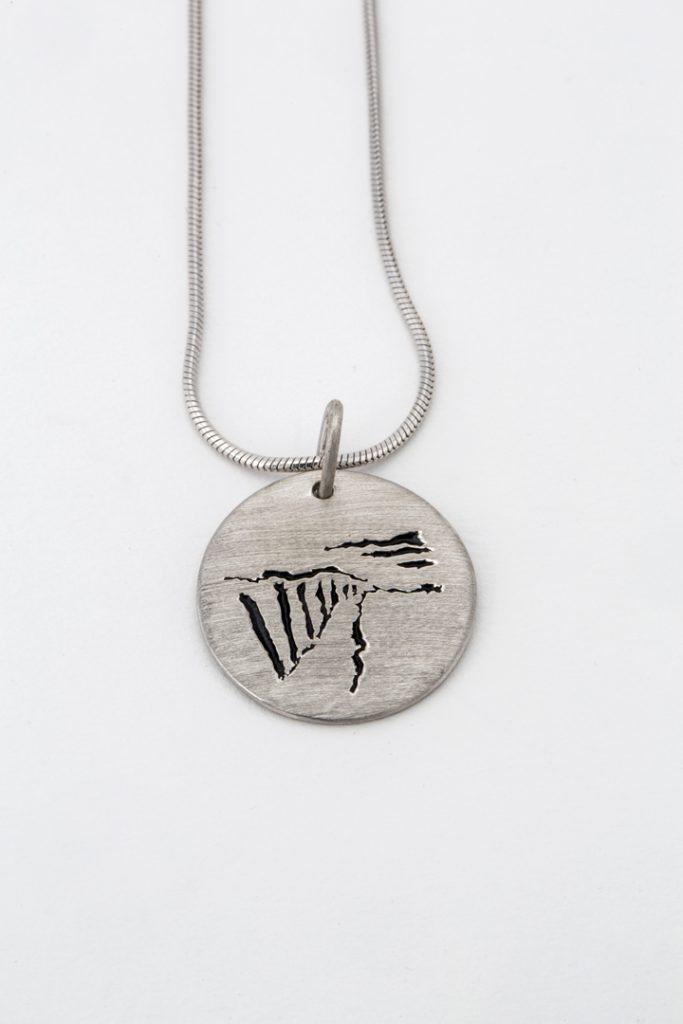 Pendentif "Les Drailles", autrement dit les chemins de l'Aubrac