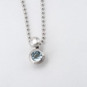 Petit pendentif "Topaze"