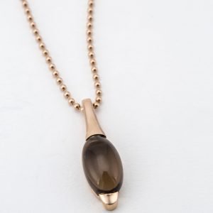 Pendentif "Quartz fumé"