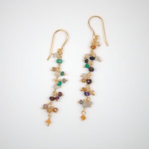 Boucles d’oreilles raffinées fine chaînette