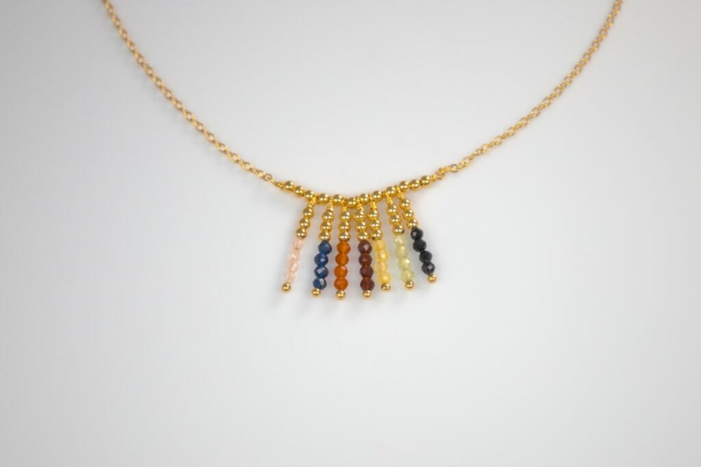 Collier délicat chaîne Boule